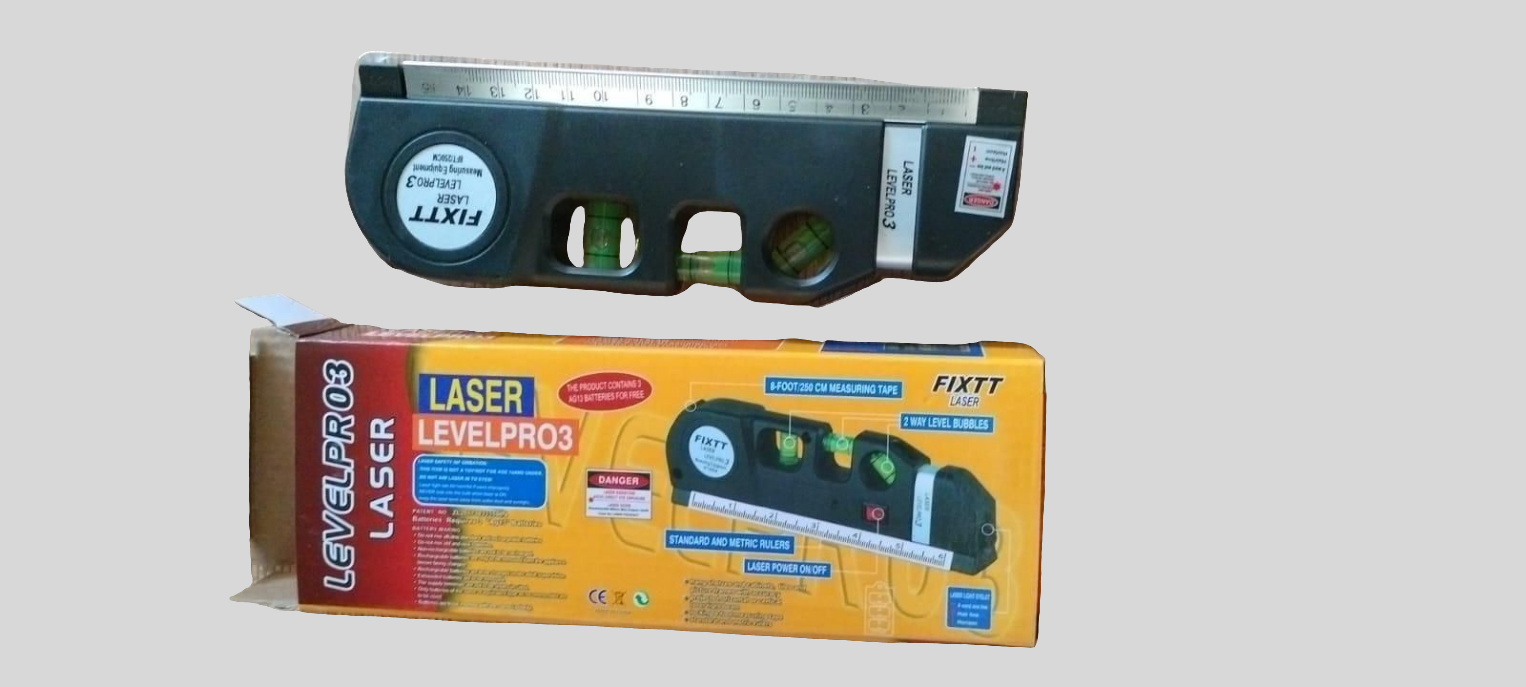 Distance Meter 4-in-1 Level Tape